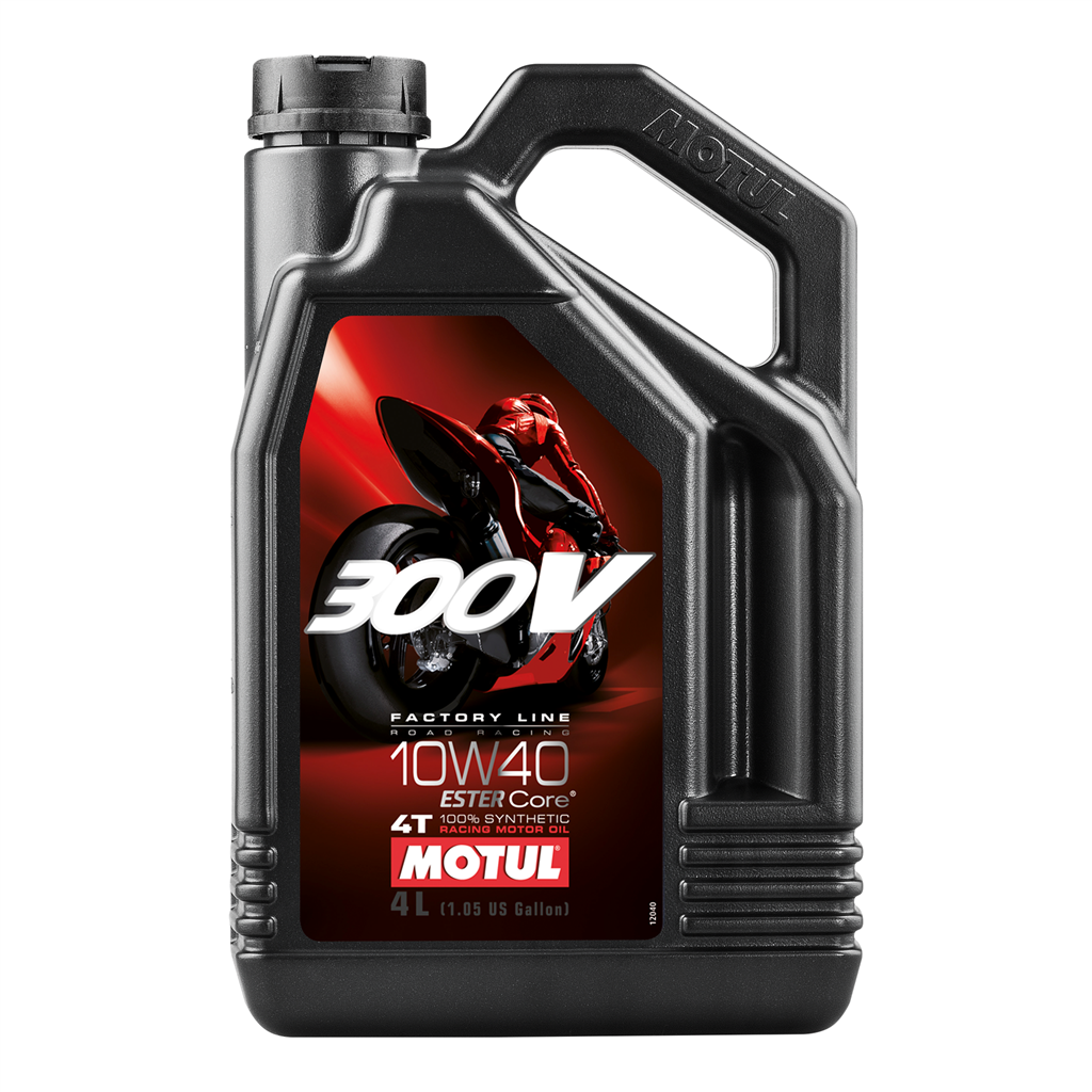 MOTUL 300V 10W40 FACTORY LINE ROAD RACING 4 LITRES