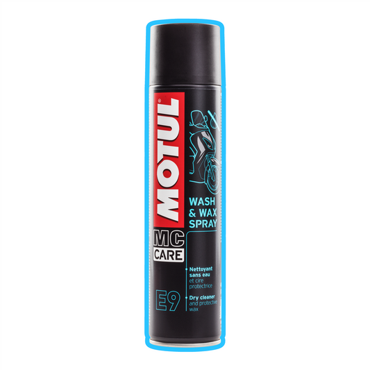 MOTUL E9 WASH & WAX AEROSOL 400ML