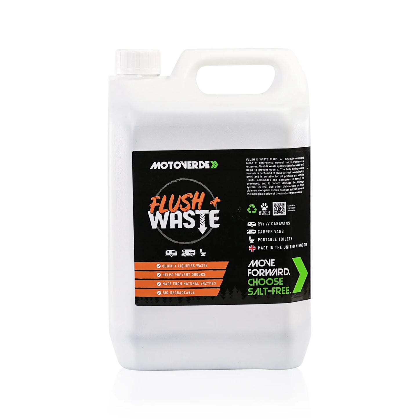 MOTOVERDE FLUSH & WASTE FLUID 5L