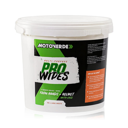 MOTOVERDE PRO-WIPES MULTI-PURPOSE (150 X WIPES)