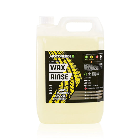 MOTOVERDE WAX RINSE 5L (CONCENTRATED)